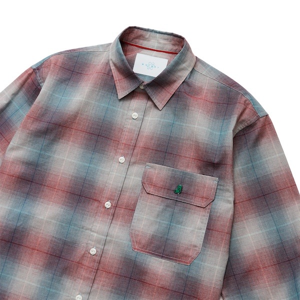 WHIMSY �����ॸ�� Shadow Plaid Shirt