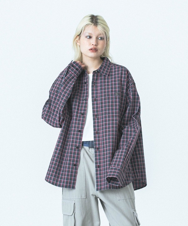 XLARGE �������ȥ�顼�� PLAID L/S SHIRT