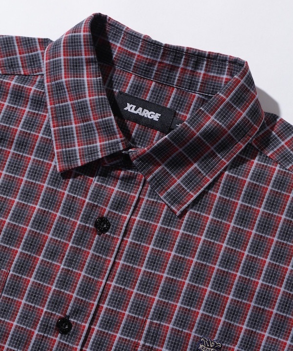 XLARGE �������ȥ�顼�� PLAID L/S SHIRT