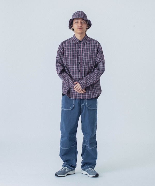 XLARGE �������ȥ�顼�� PLAID L/S SHIRT