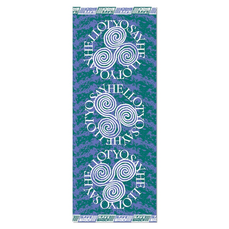 SAYHELLO �����ϥ��� Save Shock Summer Tenugui