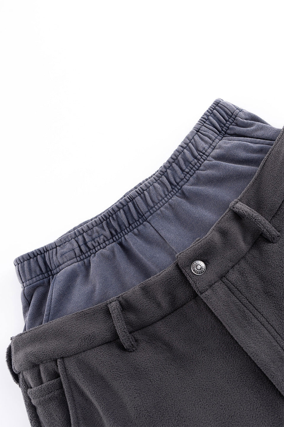 WOKE EDGE �����������å� Washed Fleece Layered Pants