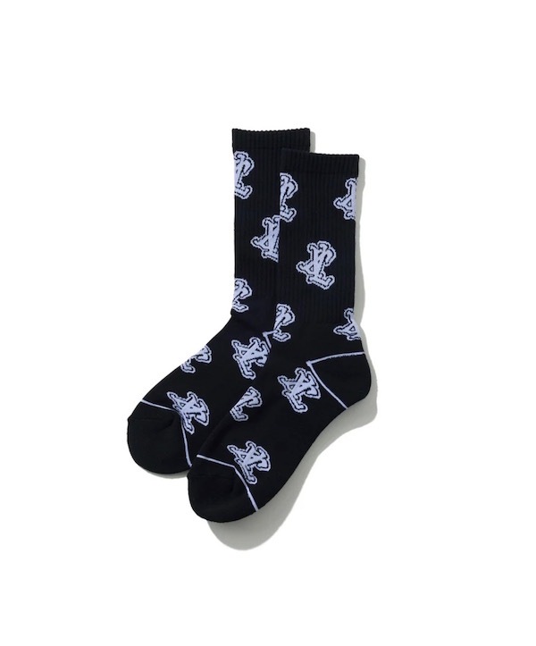 XLARGE �������ȥ�顼�� ALLOVER LOGO SOCKS
