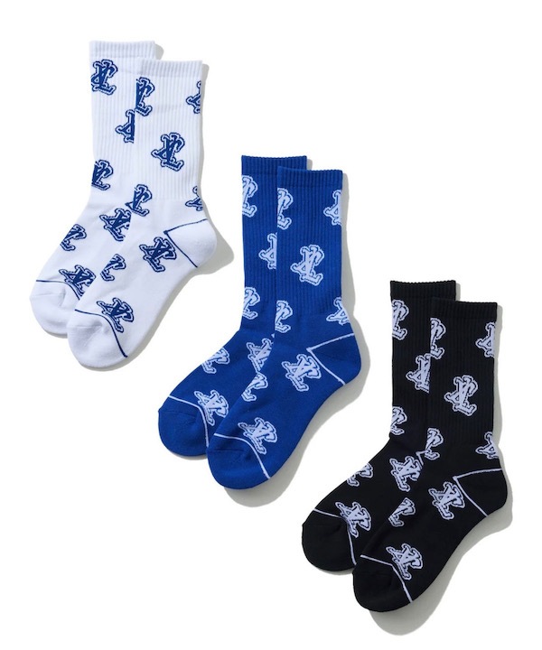 XLARGE �������ȥ�顼�� ALLOVER LOGO SOCKS