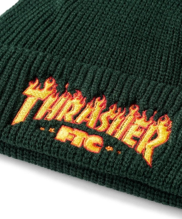FTC ���եƥ������� ��FTC x THRASHER�� LOGO BEANIE