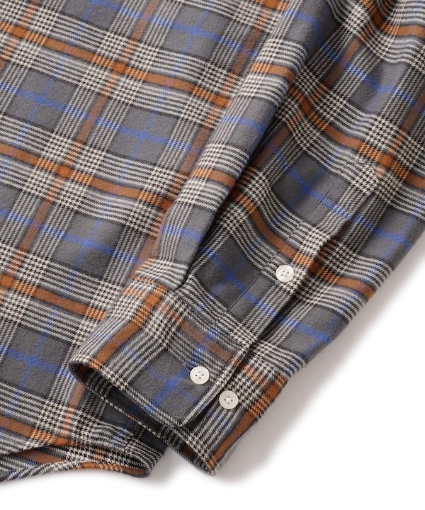 FTC ���եƥ������� PLAID NEL SHIRT