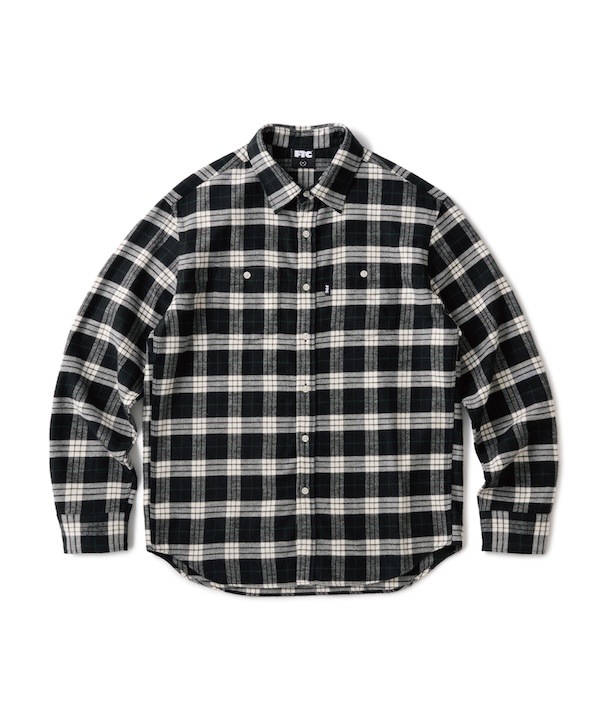 FTC ���եƥ������� PLAID NEL SHIRT