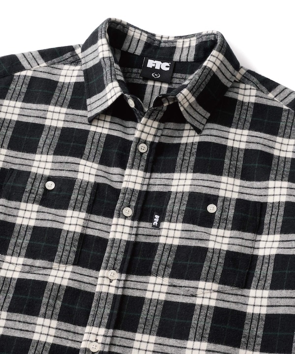 FTC ���եƥ������� PLAID NEL SHIRT