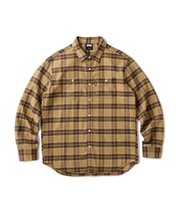 FTC ���եƥ������� PLAID NEL SHIRT