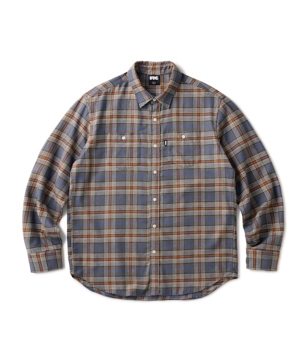 FTC ���եƥ������� PLAID NEL SHIRT