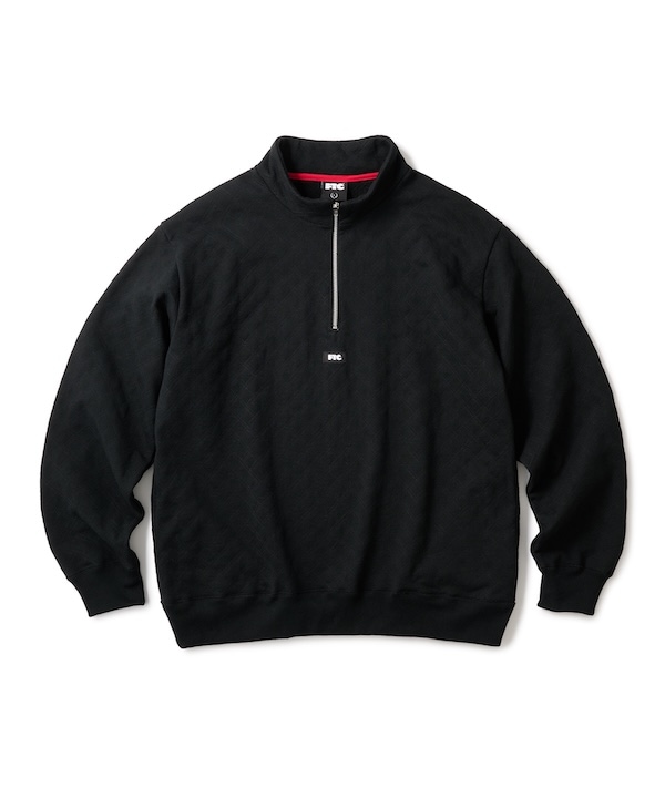 FTC ���եƥ������� QUILTED HALF ZIP SWEATSHIRT