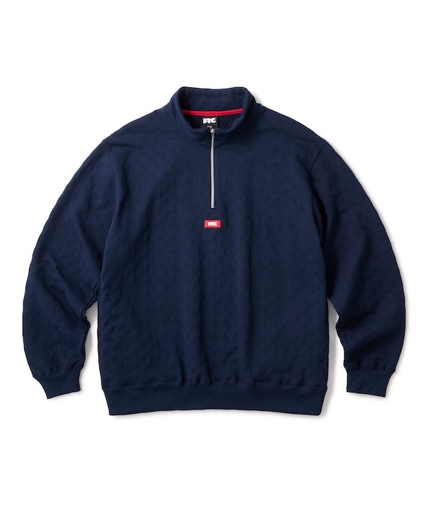 FTC ���եƥ������� QUILTED HALF ZIP SWEATSHIRT