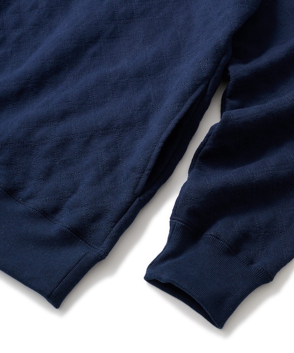 FTC ���եƥ������� QUILTED HALF ZIP SWEATSHIRT