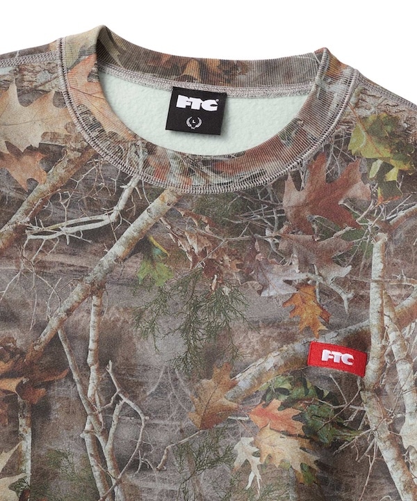 FTC ���եƥ������� SMALL BOX LOGO CREW NECK