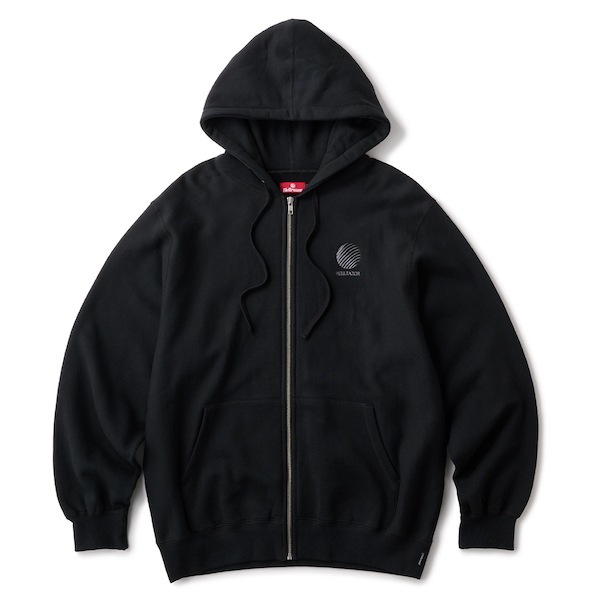 Hellrazor �إ�쥤���� LOGO EMB FULL ZIP HOODIE