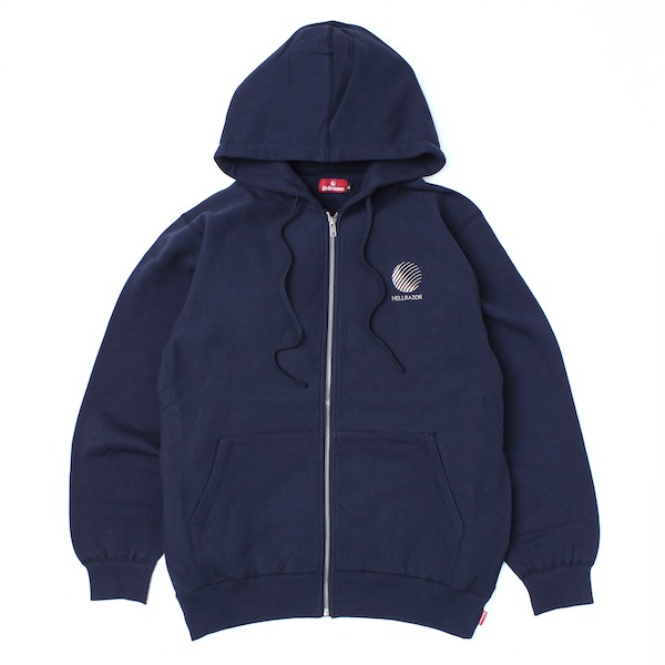 Hellrazor �إ�쥤���� LOGO EMB FULL ZIP HOODIE