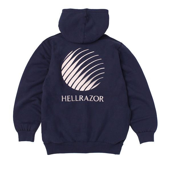 Hellrazor �إ�쥤���� LOGO EMB FULL ZIP HOODIE