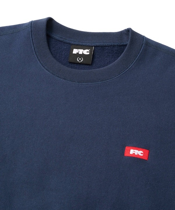 FTC ���եƥ������� SMALL BOX LOGO CREW NECK