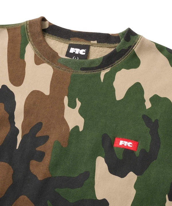 FTC ���եƥ������� SMALL BOX LOGO CREW NECK