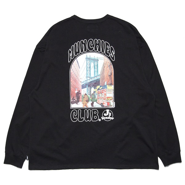 HAIGHT �إ��� MUNCHIES.C LS Tee ft. J's Vendor