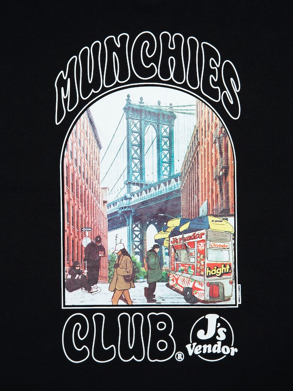 HAIGHT �إ��� MUNCHIES.C LS Tee ft. J's Vendor