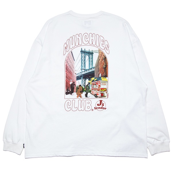 HAIGHT �إ��� MUNCHIES.C LS Tee ft. J's Vendor