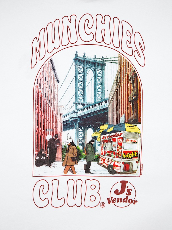 HAIGHT �إ��� MUNCHIES.C LS Tee ft. J's Vendor