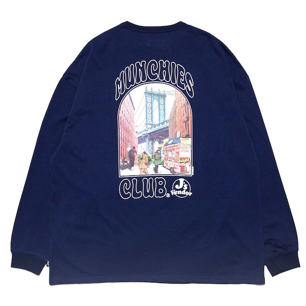 HAIGHT �إ��� MUNCHIES.C LS Tee ft. J's Vendor