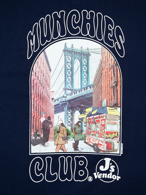 HAIGHT �إ��� MUNCHIES.C LS Tee ft. J's Vendor