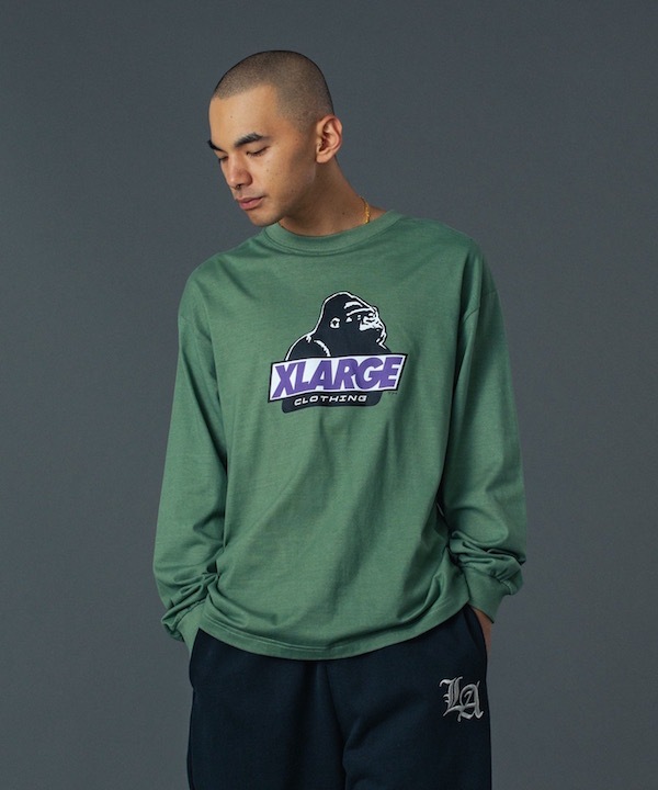XLARGE �������ȥ�顼�� OLD OG L/S TEE