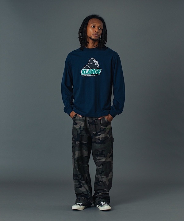 XLARGE �������ȥ�顼�� OLD OG L/S TEE