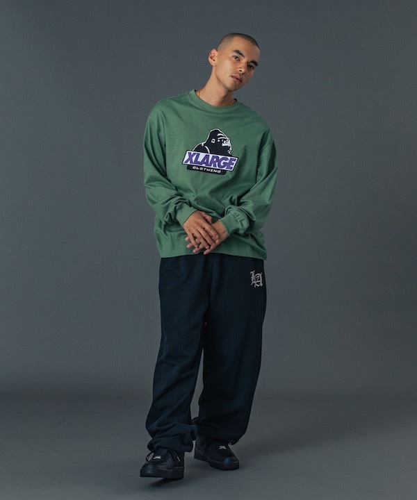XLARGE �������ȥ�顼�� OLD OG L/S TEE