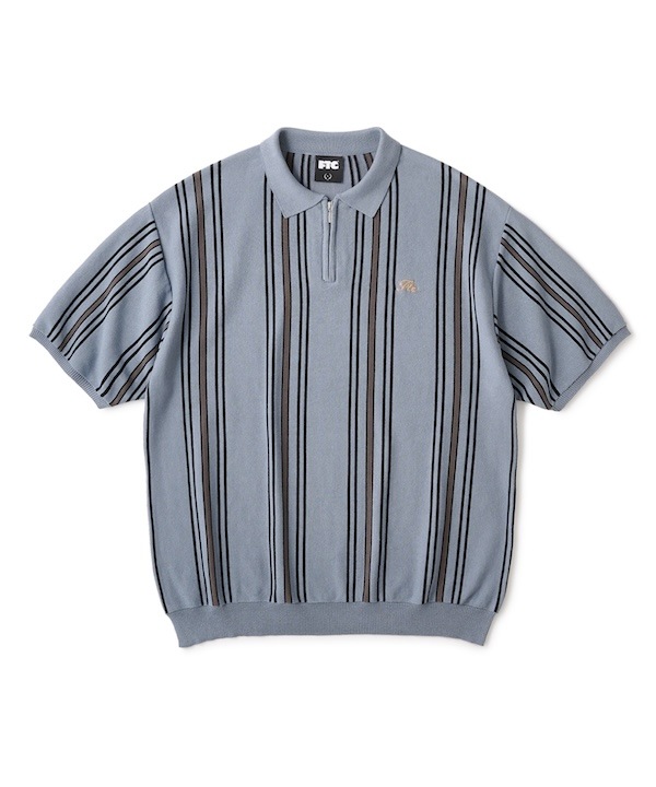 FTC ���եƥ������� STRIPE KNIT POLO