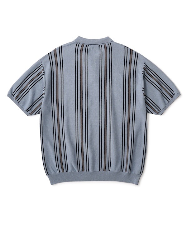 FTC ���եƥ������� STRIPE KNIT POLO