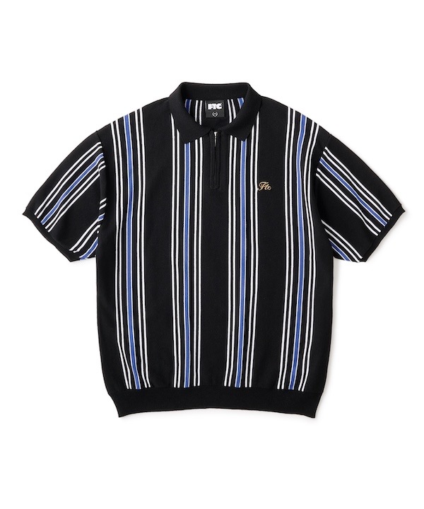 FTC ���եƥ������� STRIPE KNIT POLO