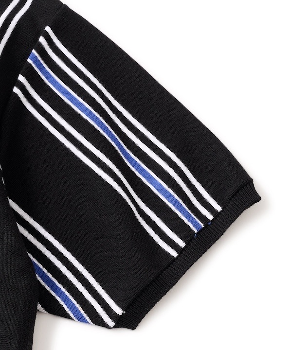FTC ���եƥ������� STRIPE KNIT POLO