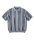 FTC ���եƥ������� STRIPE KNIT POLO