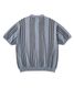 FTC ���եƥ������� STRIPE KNIT POLO