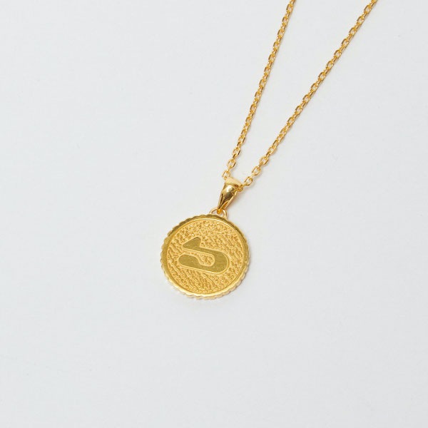 BAL Х CULT MEDAL PENDANT (GOLD)