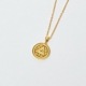 BAL Х CULT MEDAL PENDANT (GOLD)