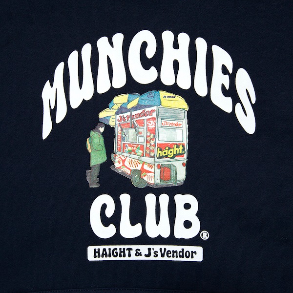 HAIGHT �إ��� MUNCHIES.C HOODIE ft. J's Vendor