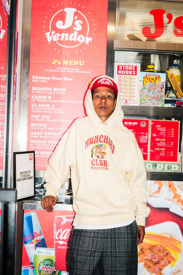 HAIGHT �إ��� MUNCHIES.C HOODIE ft. J's Vendor