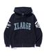 XLARGE �������ȥ�顼�� RAGLAN ZIP UP HOODED SWEATSHIRT