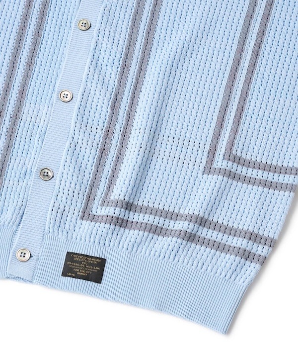 FTC ���եƥ������� INTARSIA KNIT SHIRT