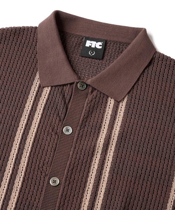 FTC ���եƥ������� INTARSIA KNIT SHIRT
