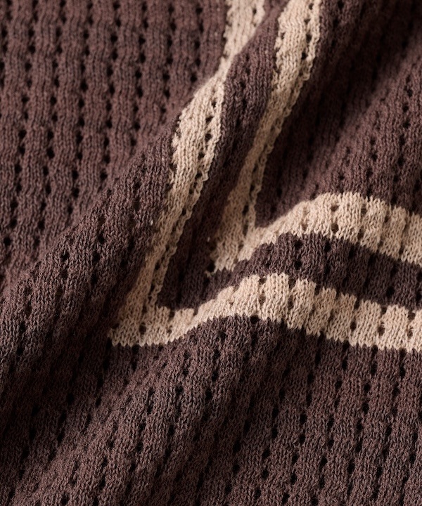 FTC ���եƥ������� INTARSIA KNIT SHIRT