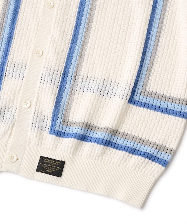 FTC ���եƥ������� INTARSIA KNIT SHIRT
