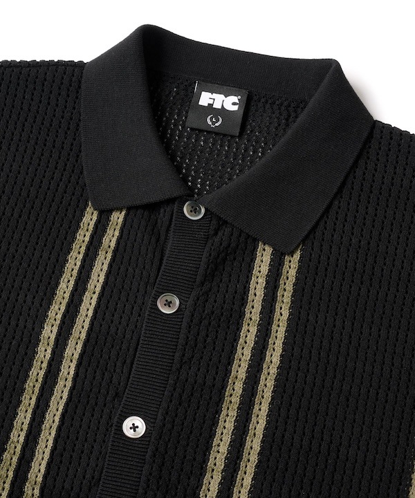 FTC ���եƥ������� INTARSIA KNIT SHIRT