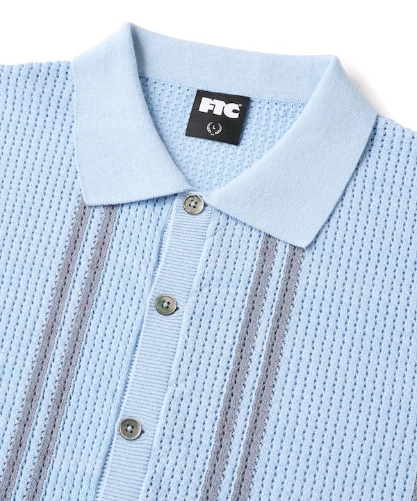 FTC ���եƥ������� INTARSIA KNIT SHIRT