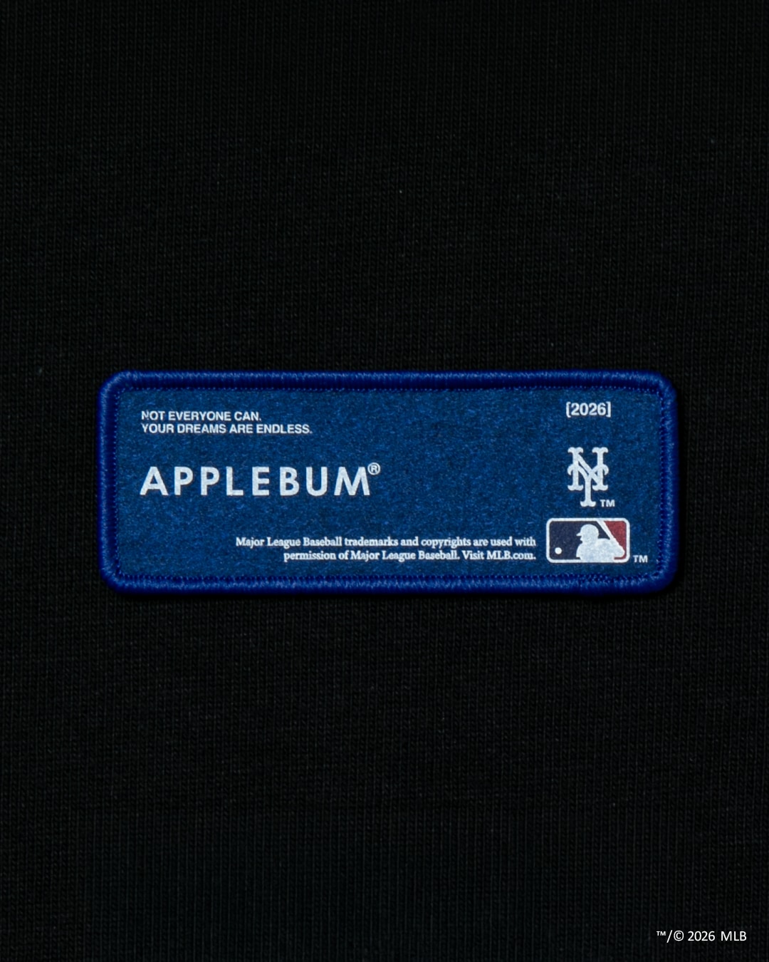 APPLEBUM ���åץ�Х� "New York Mets�� Leaf Logo T-shirt